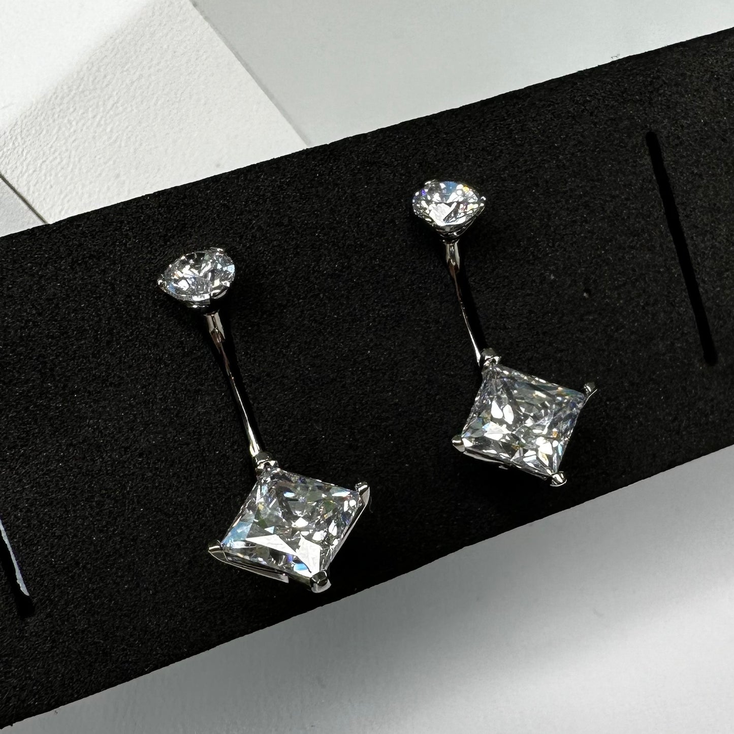 Industrial Strength 14ga Princess Star Cut Navel Barbell