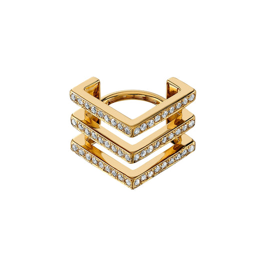16GA 3/8in 14K Solid Yellow Gold Odessa from BVLA