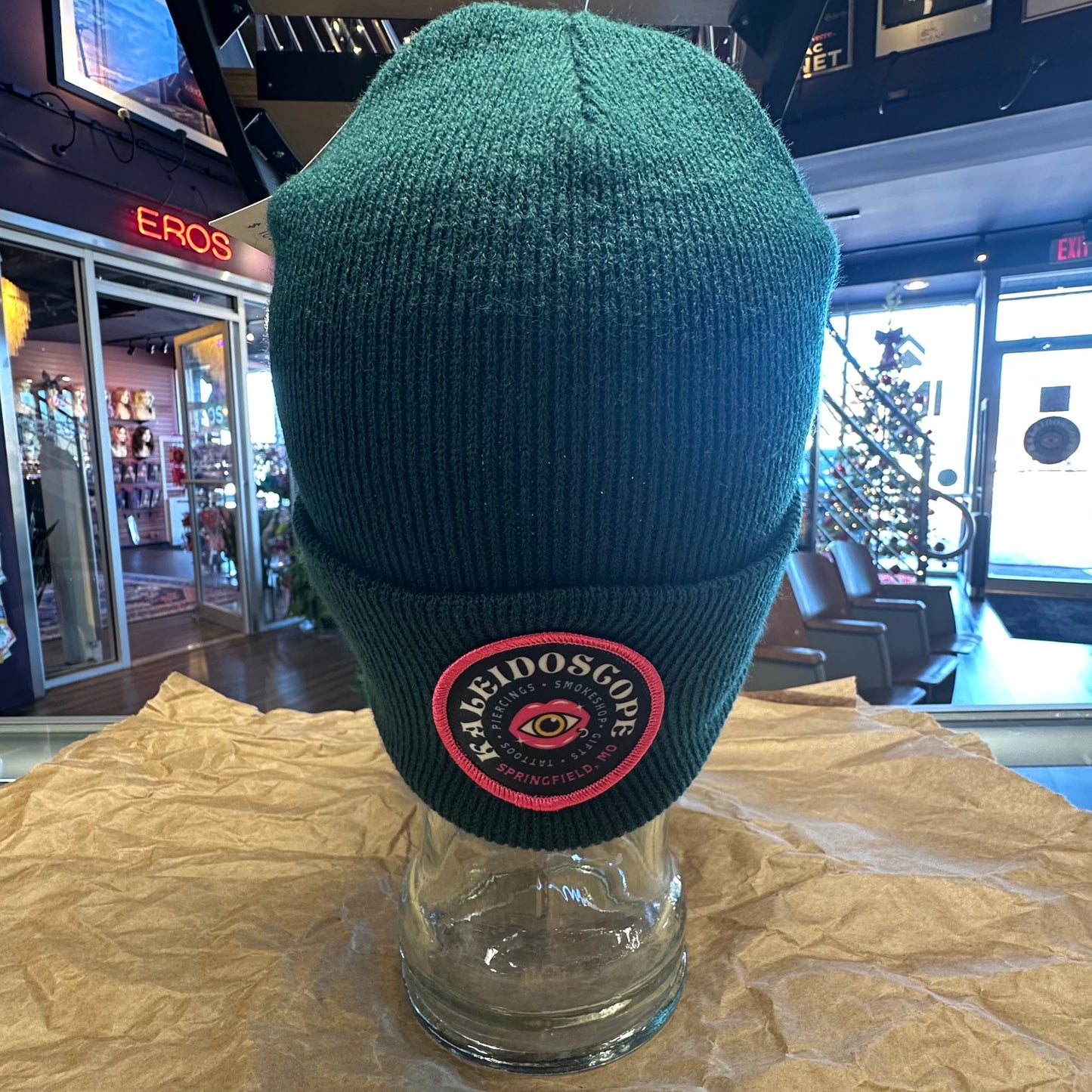 Kaleidoscope Logo Brimmed Beanie