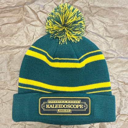 Kaleidoscope Logo Poof Beanie