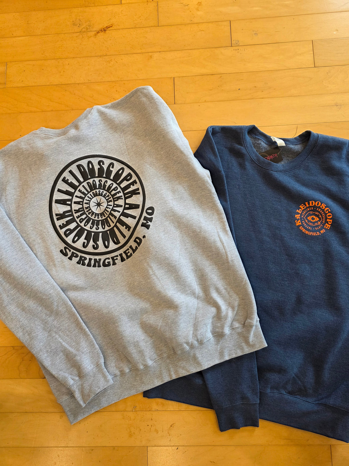 Kaleidoscope crew neck